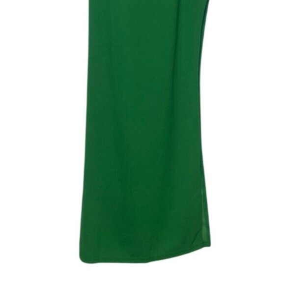 JLCNCUE Maxi Dress Womens XS Green New Sexy Backless Square Neck - Picture 5 of 11